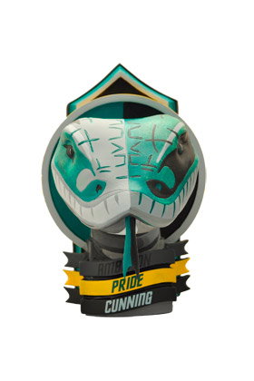 Plastoy Figura del Blasón de Slytherin de Harry Potter