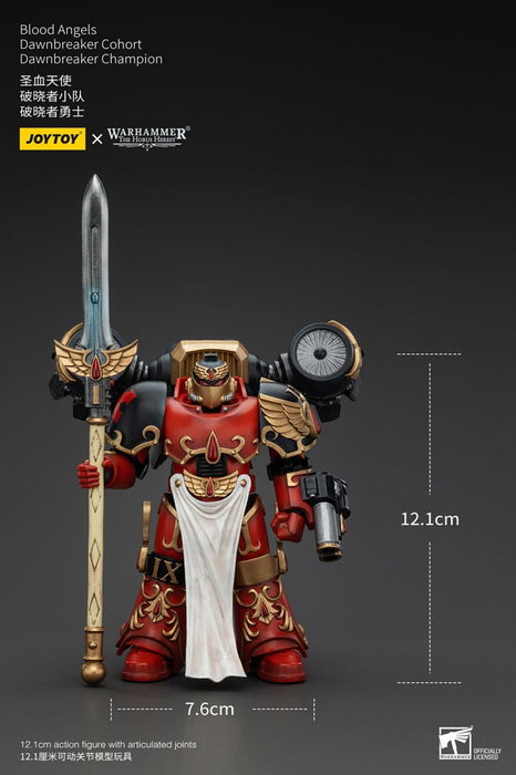 Warhammer The Horus Heresy Figura 1/18 Blood Angels Raldoron First Captain of the Blood Angels 13 cm