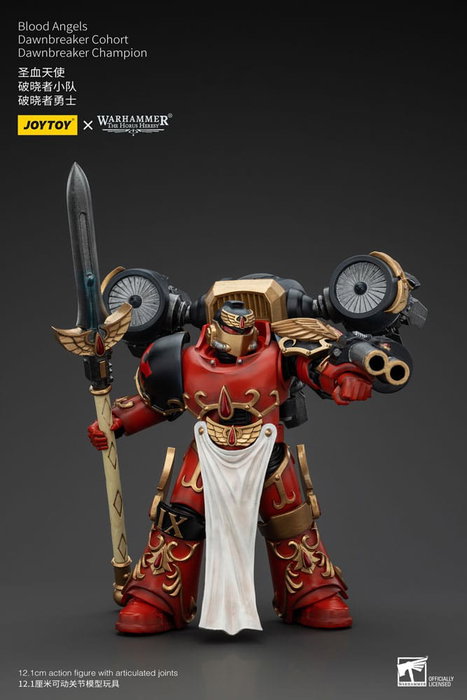 Warhammer The Horus Heresy Figura 1/18 Blood Angels Raldoron First Captain of the Blood Angels 13 cm