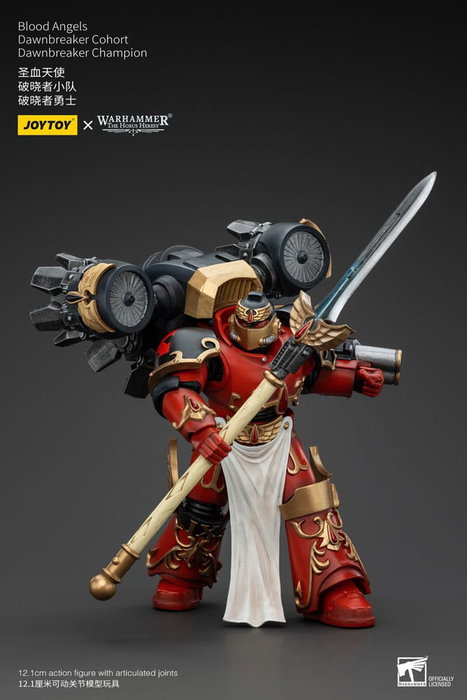 Warhammer The Horus Heresy Figura 1/18 Blood Angels Raldoron First Captain of the Blood Angels 13 cm