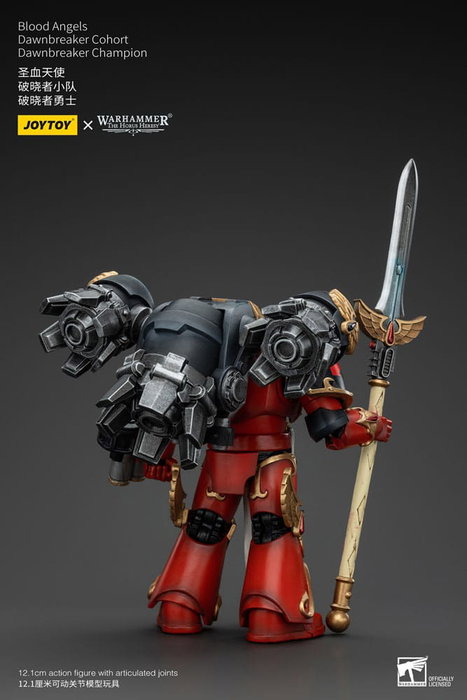 Warhammer The Horus Heresy Figura 1/18 Blood Angels Raldoron First Captain of the Blood Angels 13 cm