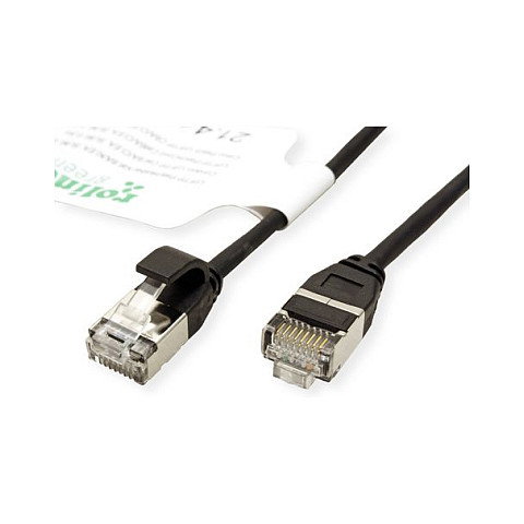 ROLINE Cable de Red Patch Cat6a U/FTP 0,3 m Negro ROLINE Cable de Red Patch Cat6a U/FTP 0,3 m Negro