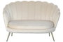DKD Home Decor Sofá Layn Blue Crema