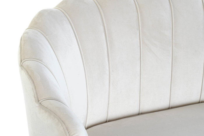 DKD Home Decor Sofá Layn Blue Crema