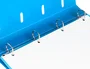 Liderpapel Carpeta con 4 Anillas Mixtas 25mm Azul con Recambio A4 Cuadriculado