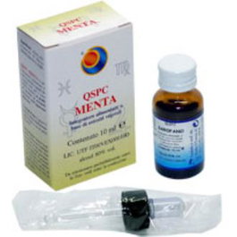 HERBOPLANET Qspc Menta Gotas 10ml - Aceite Esencial para Favorecer la Digestión y Función Estomacal