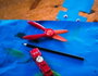 Fiskars Tijeras para niños 2+ principiantes Rojas