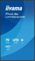 Iiyama ProLite LH7564UHS-B1AG 75 pulg. 4K UHD Android 14