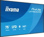 Iiyama ProLite LH7564UHS-B1AG 75 pulg. 4K UHD Android 14