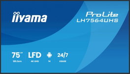 Iiyama ProLite LH7564UHS-B1AG 75 pulg. 4K UHD Android 14