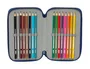 SAFTA Estuche Plumier Triple Super Mario Mamma Mia 37 piezas