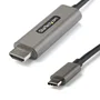 StarTech CDP2HDMM2MH Cable Adaptador USB-C Macho a HDMI Macho 4K 60Hz HDR10 Thunderbolt 3 2m - Negro y Plata