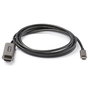 StarTech.com Cable USB-C a HDMI 4K 60Hz HDR10 de 2m, Negro/Plata