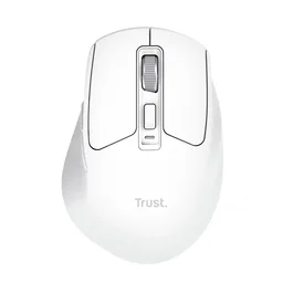Trust Niven Ratón Inalámbrico Blanco
