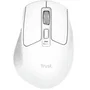 Trust Mouse Inalámbrico Bluetooth/2.4GHz, 7 Botones, 800-3200 DPI Ajustable, Recargable, Color Blanco