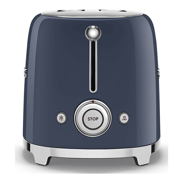 Smeg TSF01NBEU Tostadora 2 Ranuras, Navy Blue, Acero Inoxidable, 6 Niveles de Tostado, 950W Smeg TSF01NBEU Tostadora 2 Ranuras, Navy Blue, Acero Inoxidable, 6 Niveles de Tostado, 950W