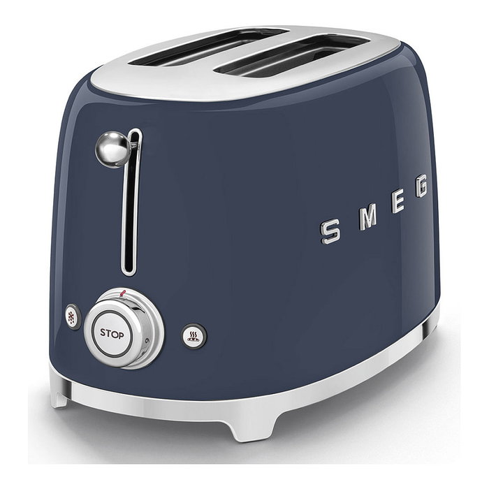 Smeg TSF01NBEU Tostadora 2 Ranuras, Navy Blue, Acero Inoxidable, 6 Niveles de Tostado, 950W Smeg TSF01NBEU Tostadora 2 Ranuras, Navy Blue, Acero Inoxidable, 6 Niveles de Tostado, 950W