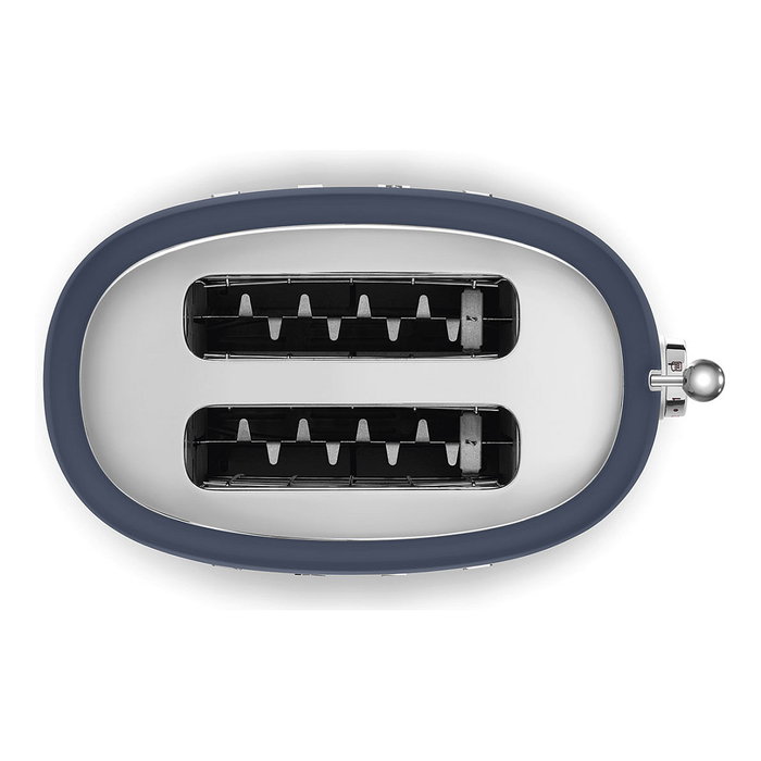 Smeg TSF01NBEU Tostadora 2 Ranuras, Navy Blue, Acero Inoxidable, 6 Niveles de Tostado, 950W Smeg TSF01NBEU Tostadora 2 Ranuras, Navy Blue, Acero Inoxidable, 6 Niveles de Tostado, 950W
