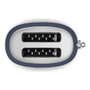 Smeg TSF01NBEU Tostadora 2 Ranuras, Navy Blue, Acero Inoxidable, 6 Niveles de Tostado, 950W
