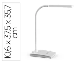 Maul Lámpara de Escritorio LED 5W 616lm Panel Táctil Doble Brazo Luz Ajustable Blanca