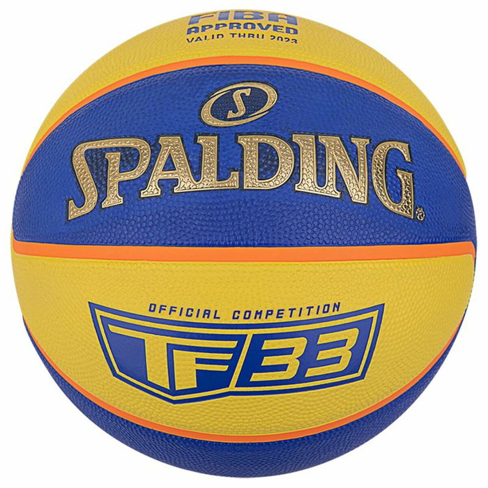 Balón de Baloncesto Spalding 84352Z Azul 6 Años Balón de Baloncesto Spalding 84352Z Azul 6 Años