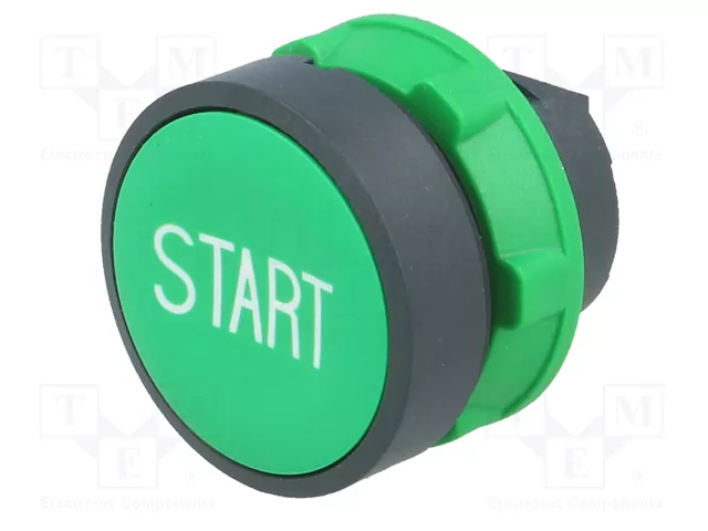 SCHNEIDER ELECTRIC Interruptor de presión Harmony XB5 verde 22mm