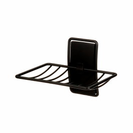 3M Command Jabonera para baño, Negro mate