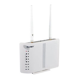 ALLNET ALL-WR02400N Router ADSL2+ con Modem y WLAN AP, Wi-Fi 4 (802.11n)