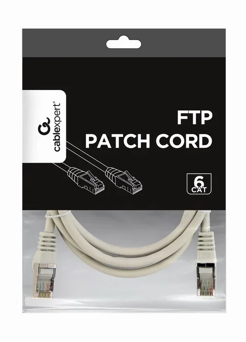 Gembird Cable de Red Cat6 FTP 15m Gris PP6-15M Gembird Cable de Red Cat6 FTP 15m Gris PP6-15M