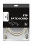 Gembird Cable de Red Cat6 FTP 15m Gris PP6-15M