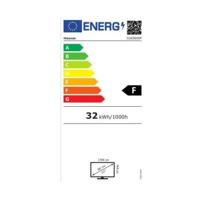 Smart TV Hisense 32A5600F 32" HD DLED WiFi Smart TV Hisense 32A5600F 32" HD DLED WiFi