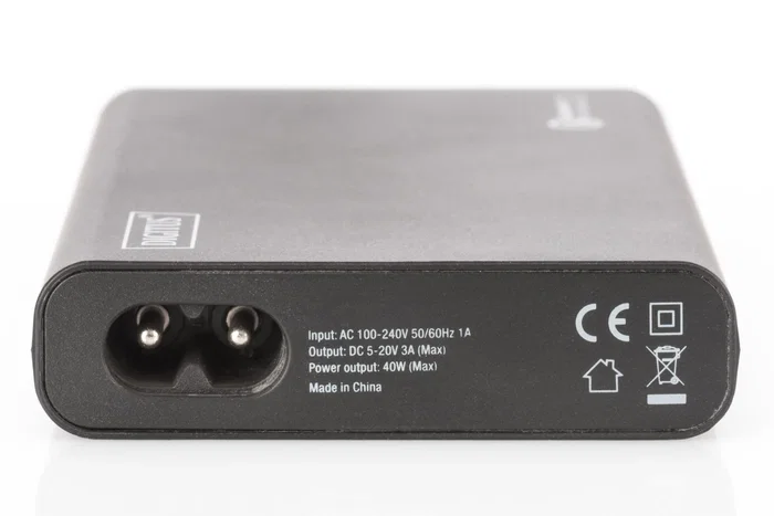 Digitus DA-10194 Estación de carga universal de viaje USB-C 40W Negro Digitus DA-10194 Estación de carga universal de viaje USB-C 40W Negro