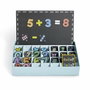 APLI KIDS Juego Magnético Números con 51 imanes y 15 fichas de ejemplos de matemáticas