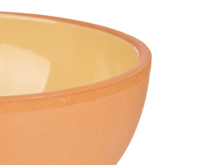 La Dehesa Bowl Barro 20 cm Amarillo Apto Horno Microondas Nevera Lavavajillas (Set de 8)