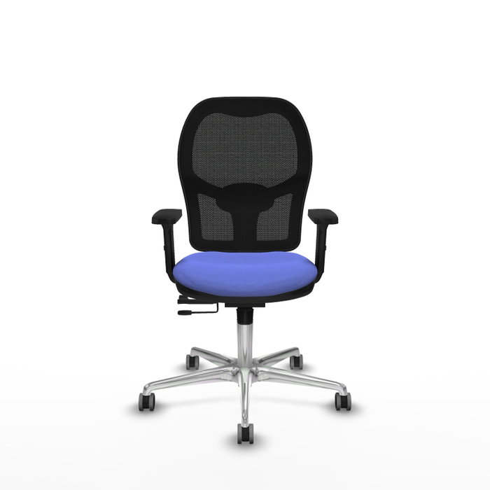 PIQUERAS Y CRESPO Silla de oficina Jorquera con mecanismo Sincro/Traslack Azul claro PIQUERAS Y CRESPO Silla de oficina Jorquera con mecanismo Sincro/Traslack Azul claro