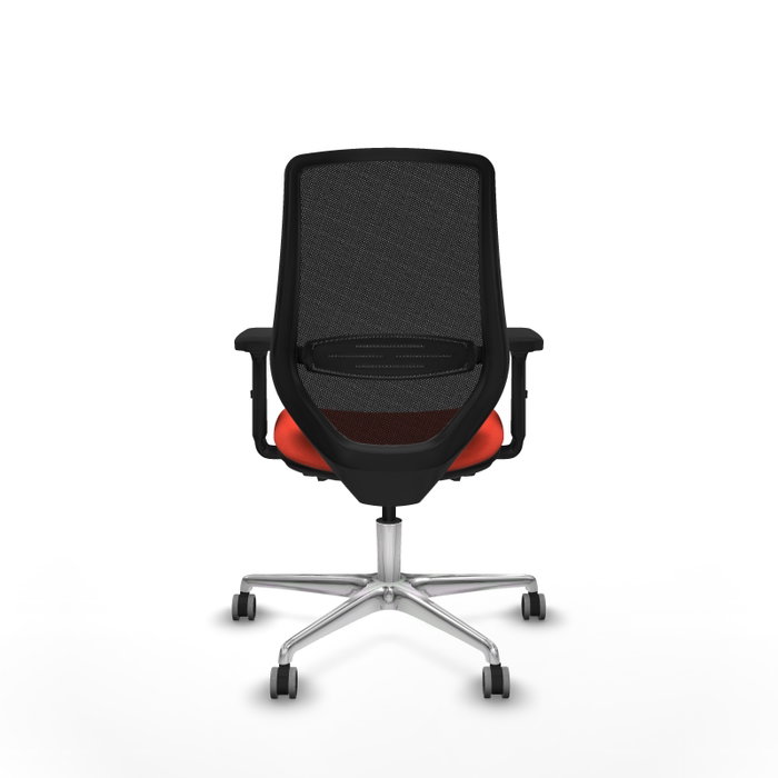 PIQUERAS Y CRESPO Silla de oficina Mardos Naranja oscuro y Negro
