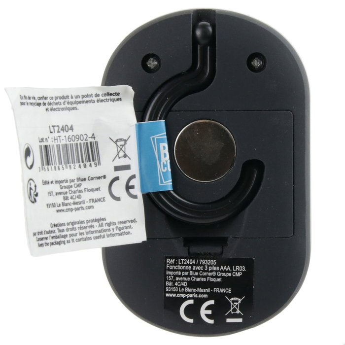 Lámpara con Gancho LED COB Je cherche une Idee, Portátil, Multifuncional, Hogar, Senderismo, Camping, 2 Intensidades de Luz