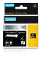 Dymo Cinta de Etiquetas Industrial ID1-19 Negro sobre Plata Metálica 19mm x 5.5m