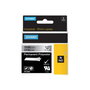 DYMO Schriftband Vinyl, Cinta de Etiquetas, Color Black Metallic, Ref. 18487