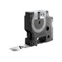 DYMO Schriftband Vinyl, Cinta de Etiquetas, Color Black Metallic, Ref. 18487