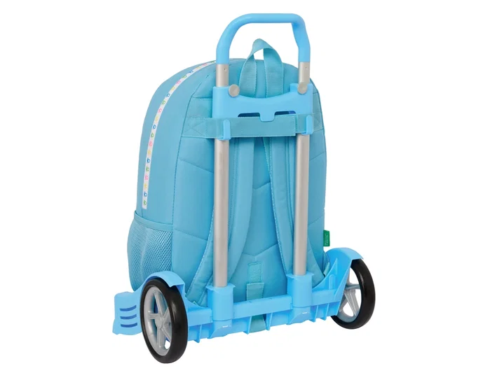 Safta Mochila modelo 876 con carro Evolution Benetton Spring