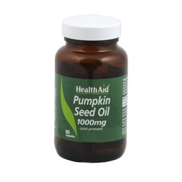 HEALTHAID Aceite de Semilla de Calabaza 1.000 mg (60 cápsulas)