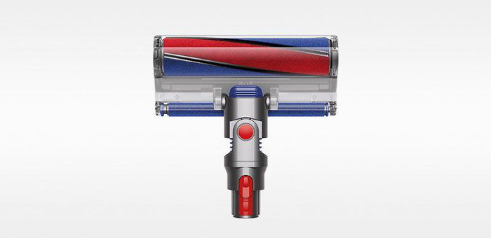 Dyson V11 Fluffy Níquel/Rojo