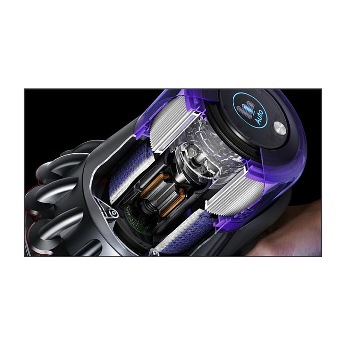 Dyson V11 Fluffy Aspiradora Escoba Inalámbrica (Nickel/Rojo)