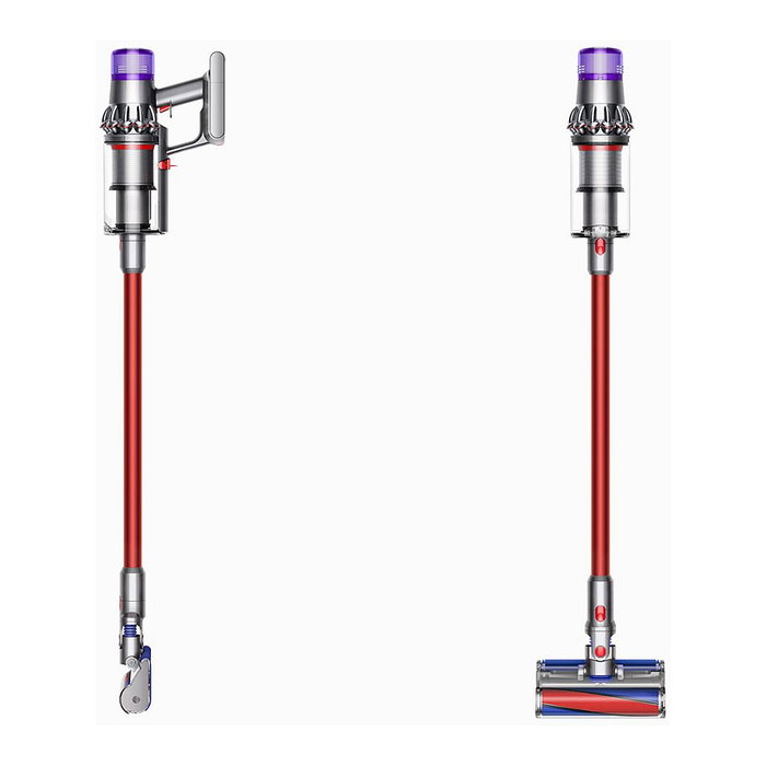 Dyson V11 Fluffy Aspiradora Escoba Inalámbrica (Nickel/Rojo)