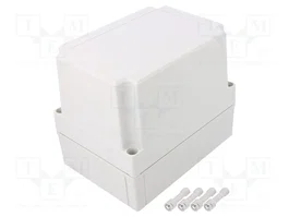 FIBOX MNX Carcasa Universal de Policarbonato Gris