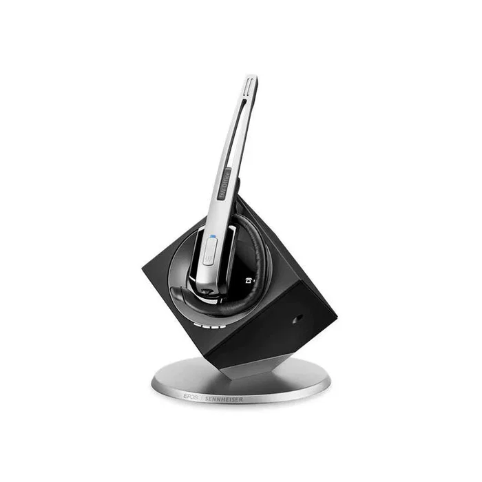 EPOS | SENNHEISER IMPACT DW Office USB ML Auriculares Inalámbricos Monoauricular para Oficina/Call Center, Certificados Skype for Business, Negro/Plata - EU