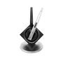 EPOS | SENNHEISER IMPACT DW Office USB ML Auriculares Inalámbricos Monoauricular para Oficina/Call Center, Certificados Skype for Business, Negro/Plata - EU