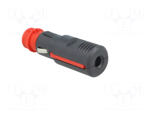 PRO CAR Enchufe de mechero de coche con borna de tornillo 16A negro PRO CAR Enchufe de mechero de coche con borna de tornillo 16A negro