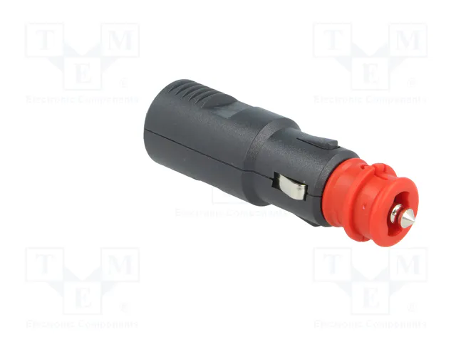 PRO CAR Enchufe de mechero de coche con borna de tornillo 16A negro PRO CAR Enchufe de mechero de coche con borna de tornillo 16A negro